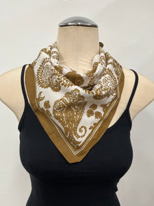 Bandana Paisley Brown