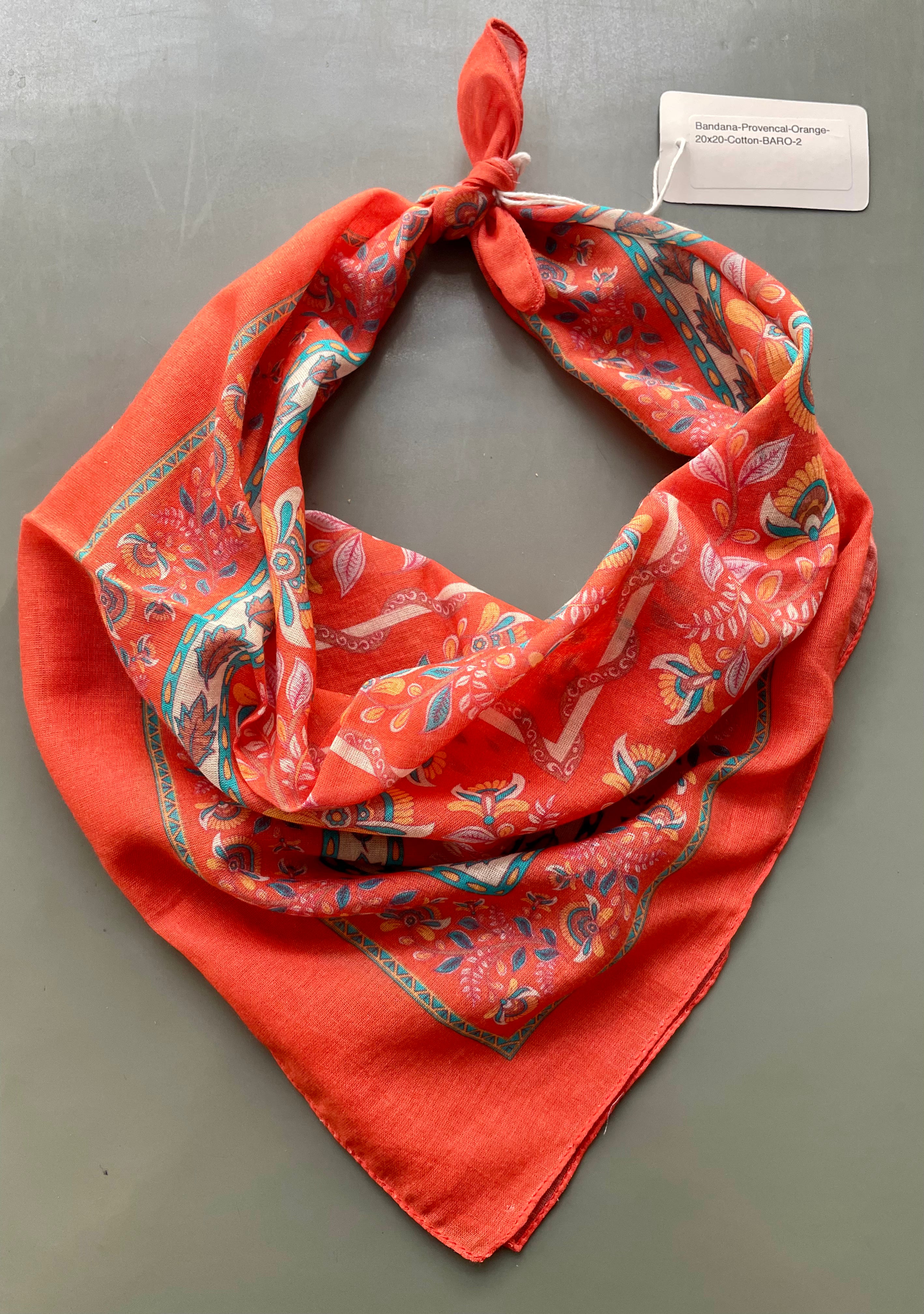 Bandana Provencal Orange