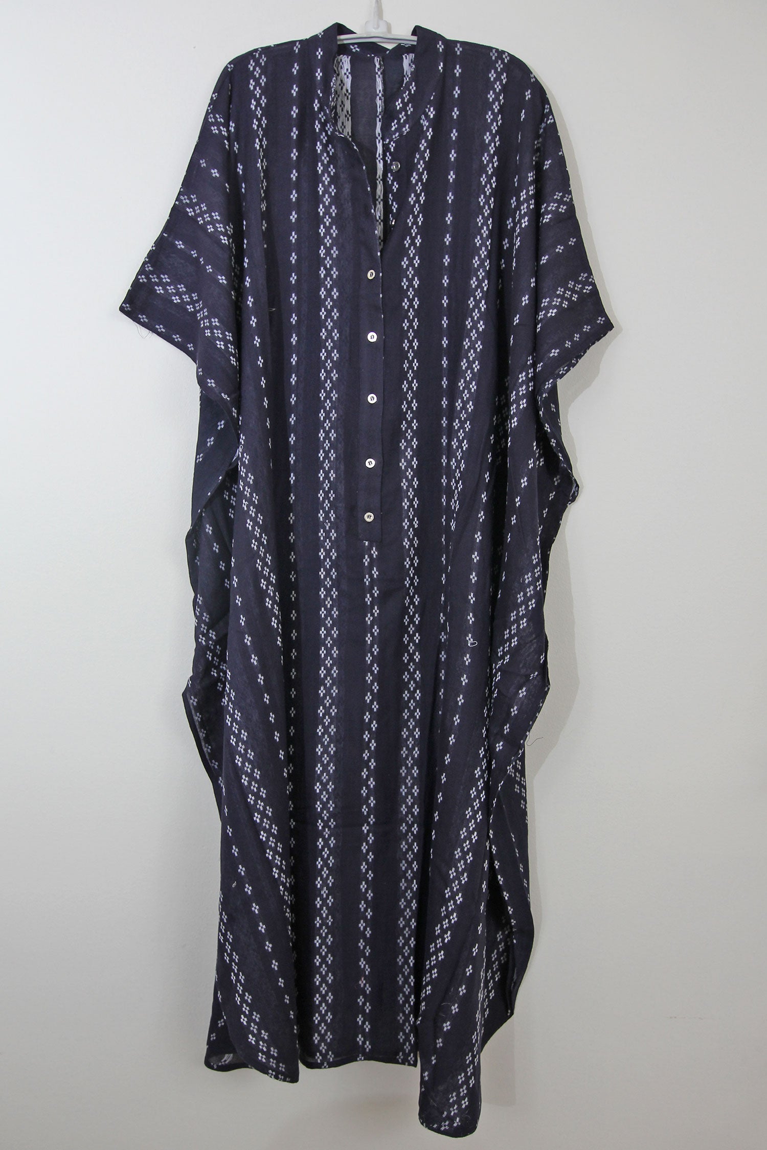 Kaftan Button Yarndye Navy