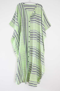 Kaftan Yarndye Stripe Lime
