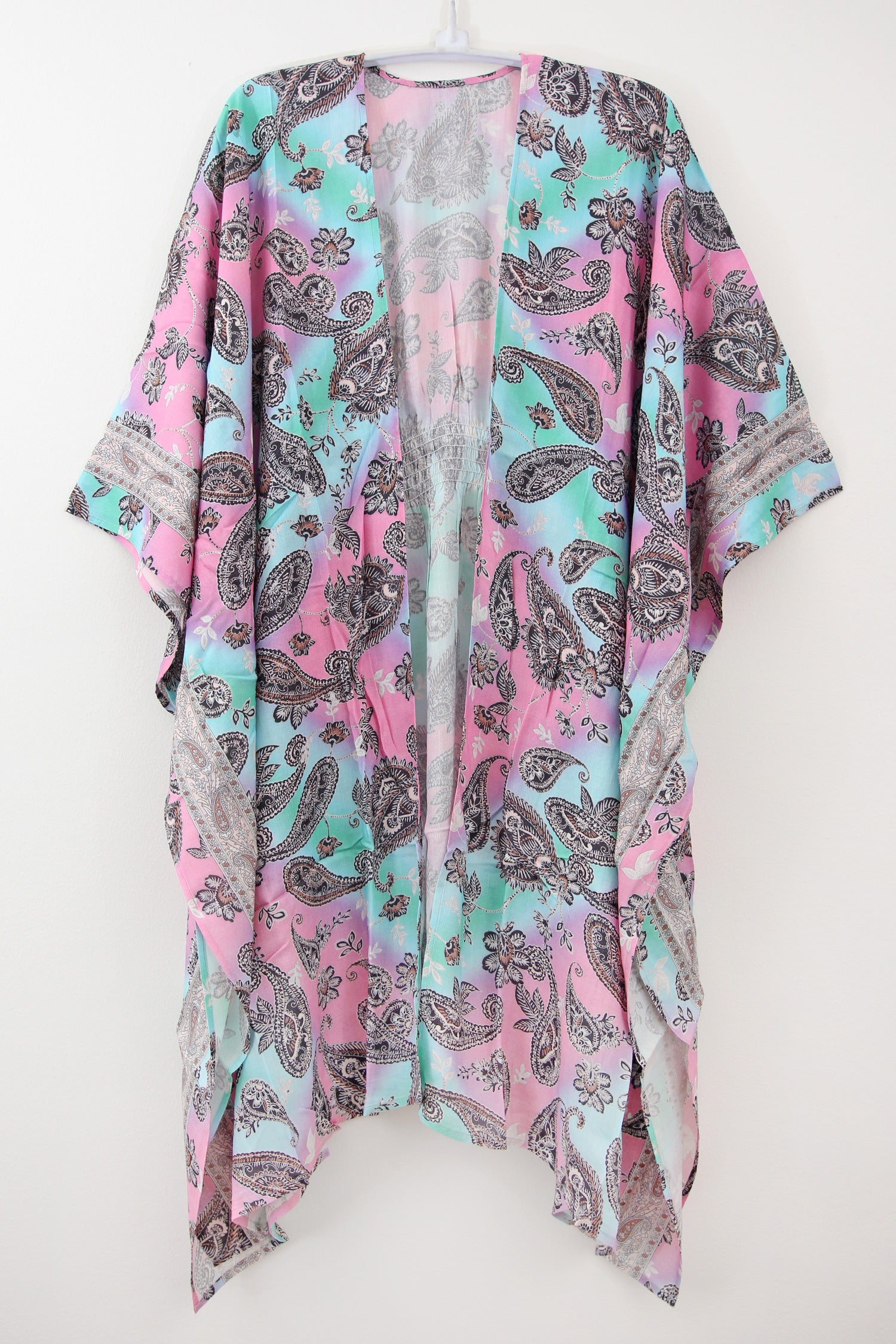 Kimono Paisley Rainbow Bright