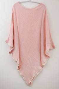 Poncho Knit Blush