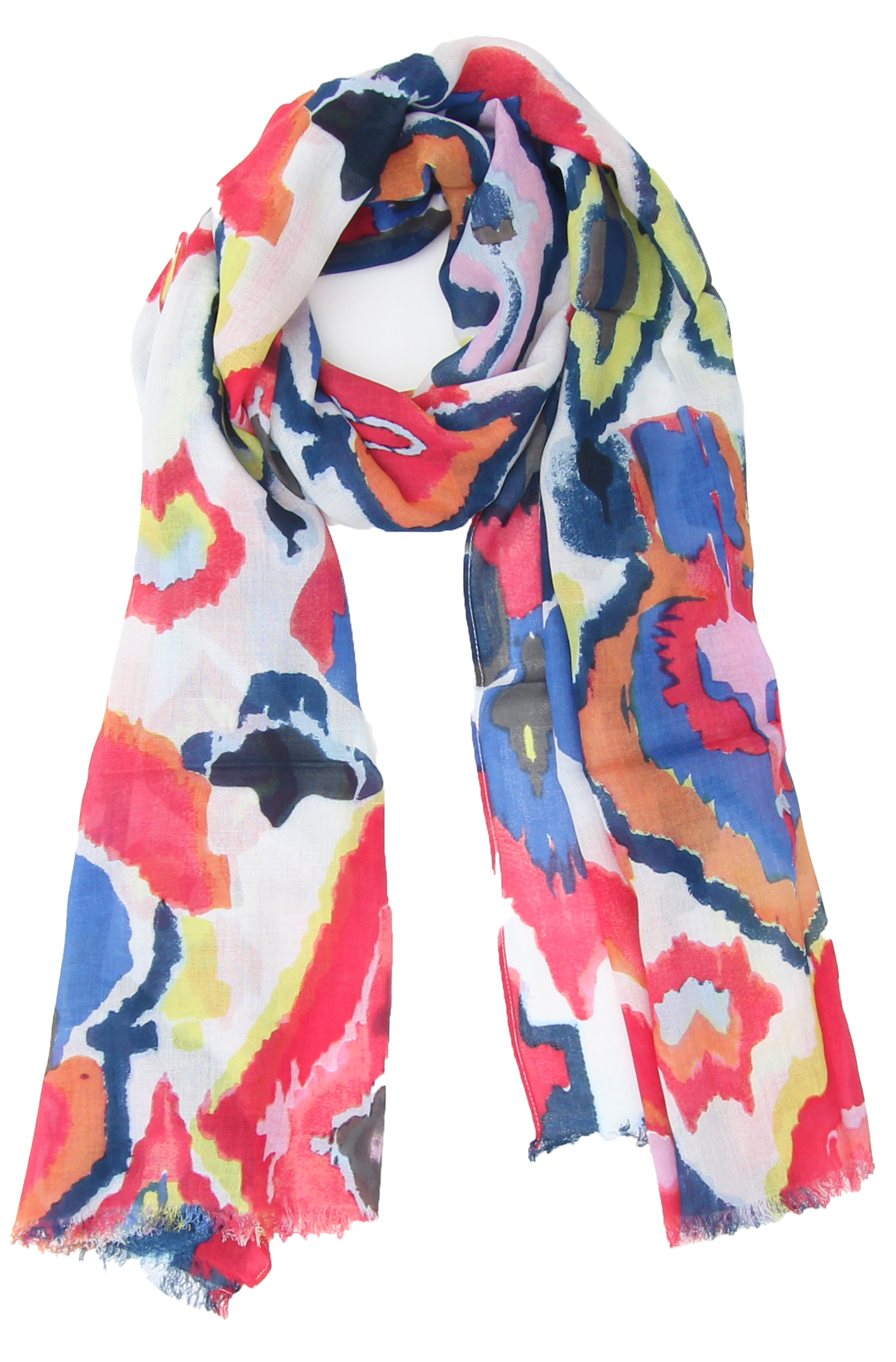 Scarf Ikat Rainbow