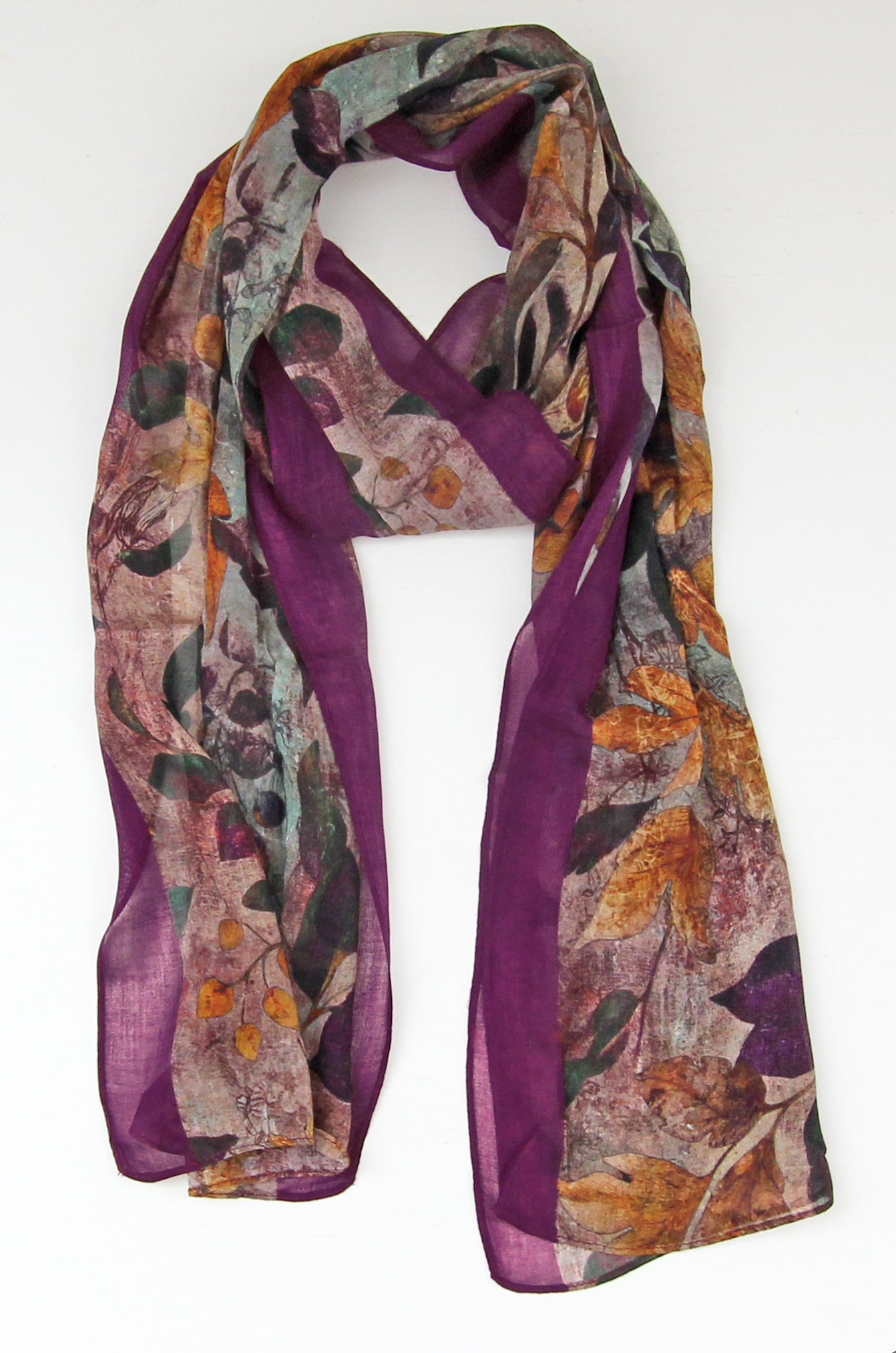 Scarf Verdure Purple