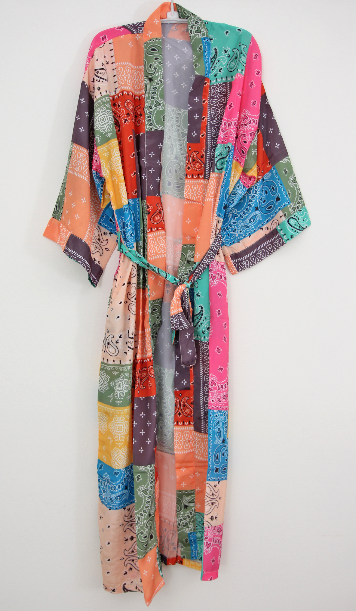 Kimono Robe Bandana Patchwork