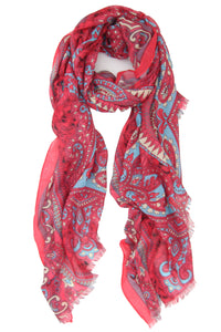 Wrap Paisley Magenta