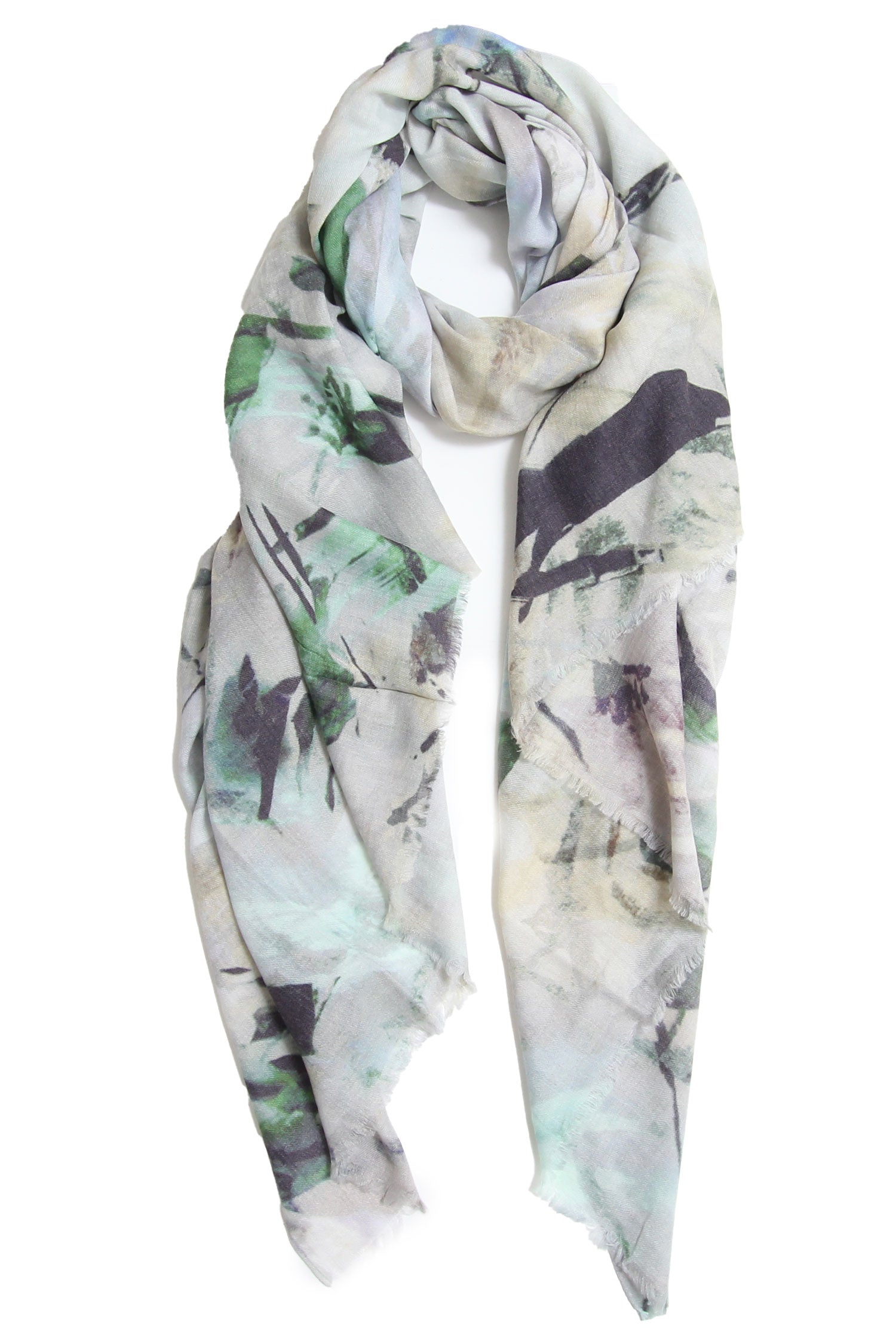 Wrap Wool Lyocell Lily Green