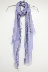 Yarndye Soft Stripe Edge Periwinkle