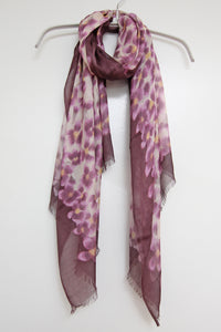 Scarf Micromodal Watercolor Violets